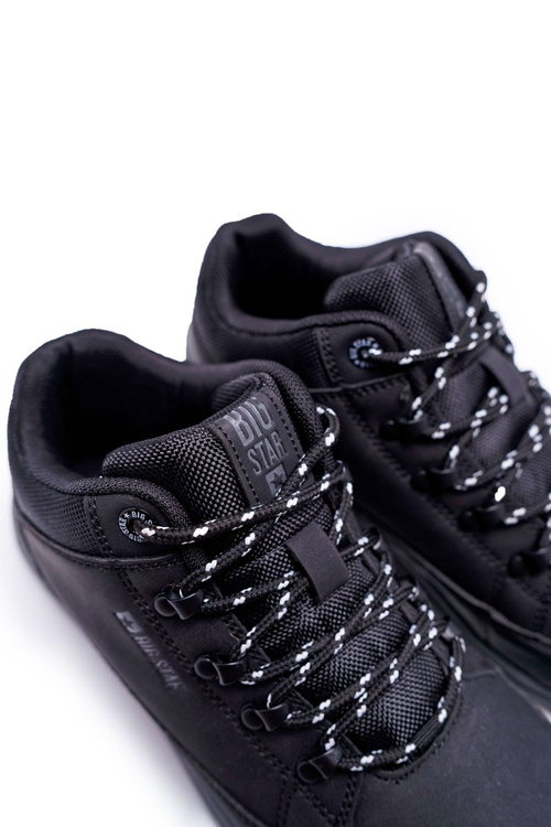 Trekking Youth Shoes Big Star High Outdoor Black EE274816