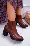 Women's Heeled Boots Brown Ergost