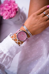 Women's Watch Ernest with Brocade Pink Tiguan