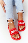 Women's Slippers Big Star HH274A014 Red
