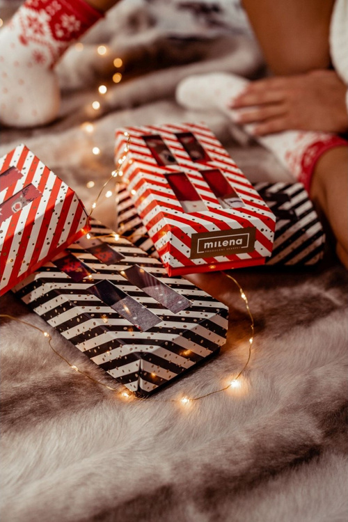 Christmas set socks 3 pairs men's in box