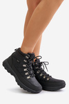 Ocieplane Męskie Buty Trekkingowe Czarne Lee Cooper LCJ-24-03-3034M