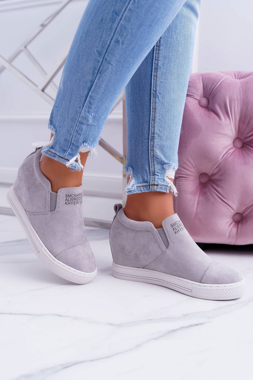 Women's Sneakers Sneakers Lu Boo Slip-on Grey Kaori