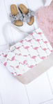 Beach Large Pink Handbag Bag Women's Flamingos