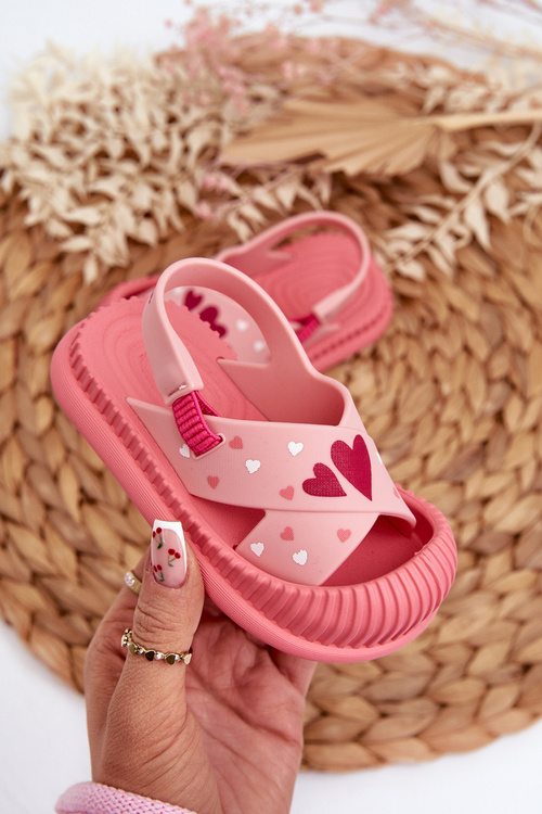 Klapki Sandałki Dziecięce Różowe 83525 Ipanema Cute Baby 
