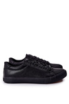 Leather Sneakers Big Star II174029 Black