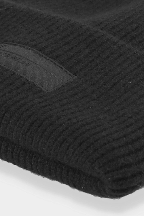 Czapka Zimowa Damska Z Logo 4F 4FAW23ACAPF295-20S Czarna