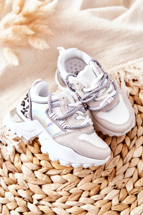 Children's Sport Shoes Sneakers White Rommie