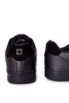 Leather Sneakers Memory Foam Big Star II174169 Black