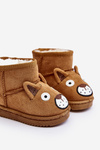 Children's Insulated Boots Snow Boots Camel Vavena