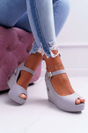 Women's Grey Sandals On Anchor Nemesis