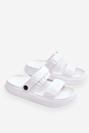 Foam Slide Sandals White Lirell