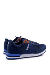 Sporty Men's Shoes Big Star Suede Leather Navy Blue DD174321