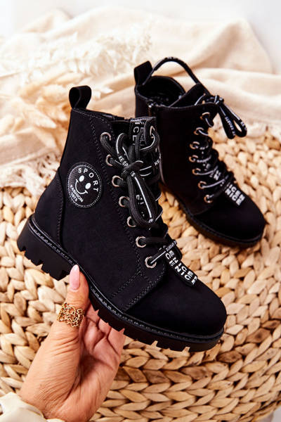 Children's Boots Warm Black Mini Aspen