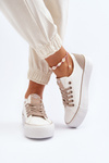 Women's Fabric Sneakers Lee Cooper LCW-24-31-2198 White