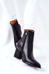 Classic Heeled Boots Black Airah