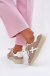 Low Women's Sports Shoes Beige Zelevelis