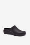 Foam slippers women's black Parissa