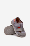 Children's slippers Milami with Velcro gray Reathiana