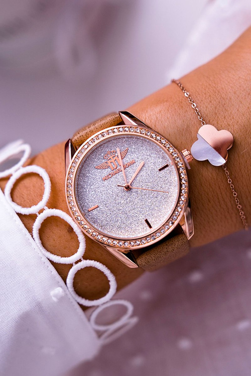 Women's Watch Michael John Beige Lunaya