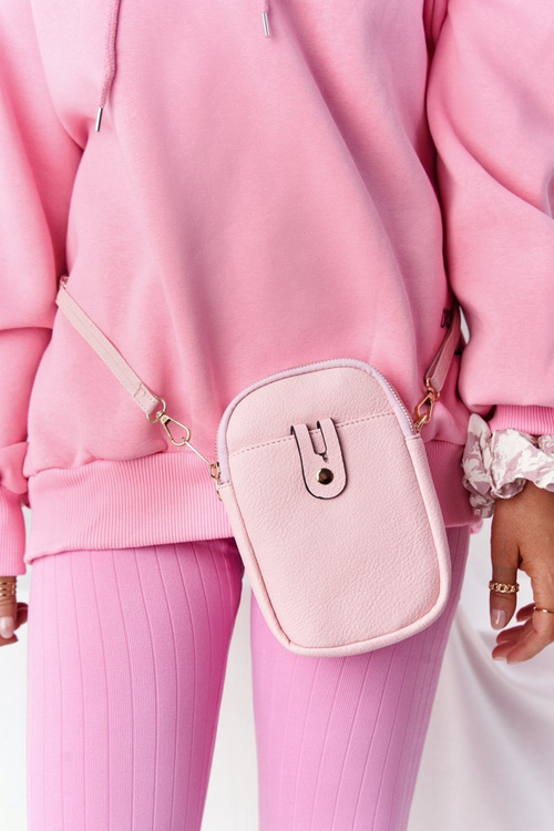 Small Women's Waist Sachet Cross Bag Amsterdam Pink