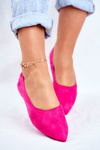 Women’s Ballerinas Eco-Suede Fuchsia Bellissima