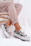 Patterned Women's Sneakers On Platform Lee Cooper LCW-25-31-3441L Multicolor