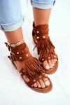 Women's Sandals Boho Camel Balms