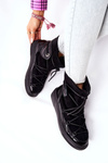 Insulated Suede Snow Boots Black Clarem 