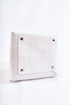 Leather Small Messenger Bag GOE ZNJ035 White