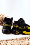 Children's Warm-up Snow Boots Black Herry