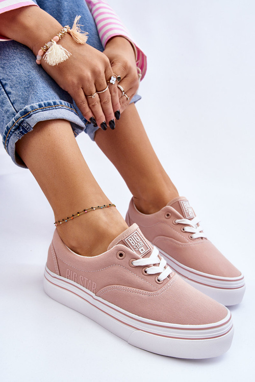Women's Platform Sneakers Big Star LL274229 Pink