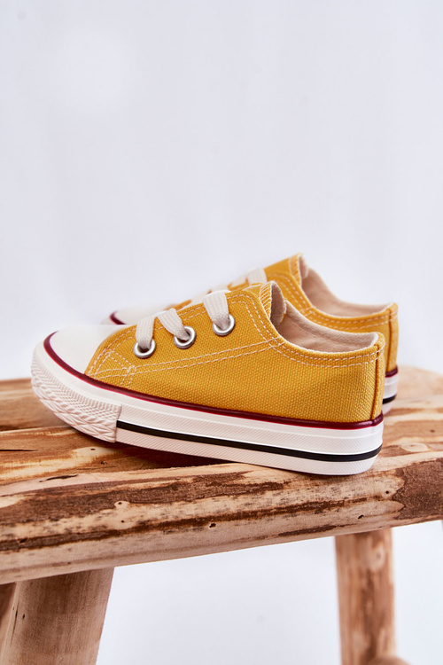Kids Classic Sneakers Yellow Filemon