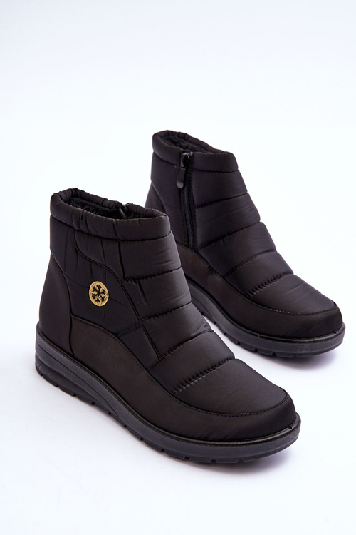 Women's Insulated Snow Boots Black Helis