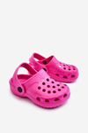 Baby Foam Crocs Slides Pink Percy