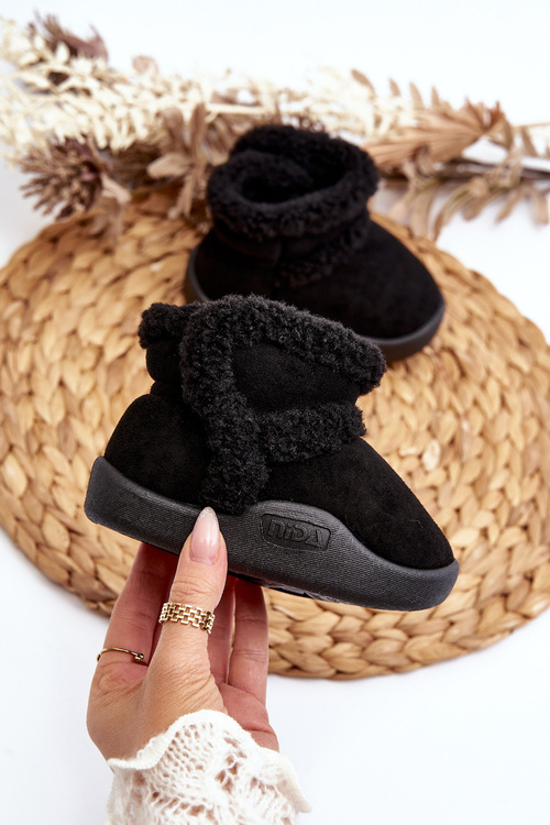 Children's Snow Boots with Velcro Black Unitia