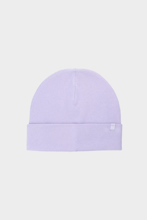 Dziecięca Czapka Beanie Fioletowa 4F 4FJWAW24ACAPU448-52S