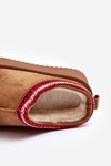 Slippers On Thick Sole In Brown Eco Suede Sylva