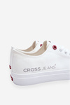 Męskie Trampki Cross Jeans LL1R4021 Białe