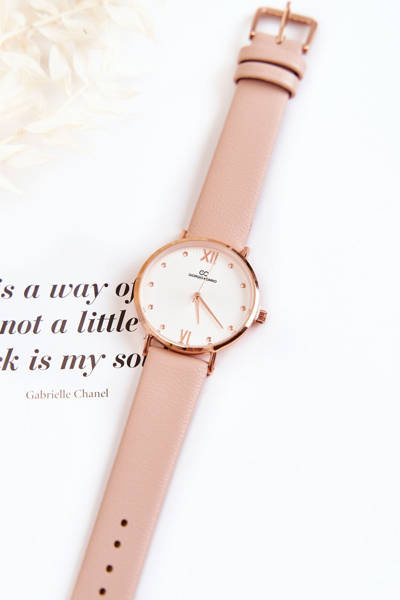 Women's Fashion Watch Belt Giorgio & Dario Beige