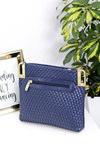 Women's Handbag Navy Blue Quilted Purse