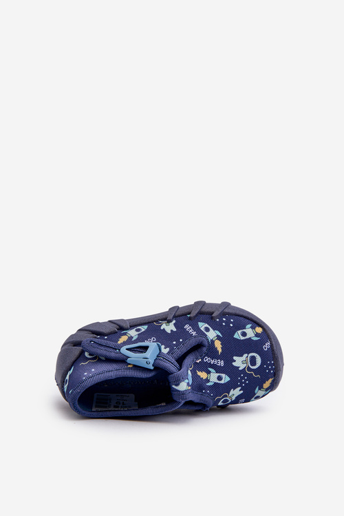 Comfortable Children's Slippers BEFADO 110N482 Navy