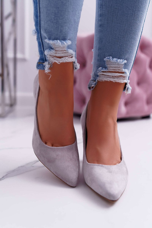 Women's Sergio Leone PB139 Grey Felice pumps