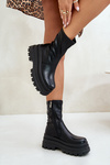 Boots On Massive Platform Black Florinara