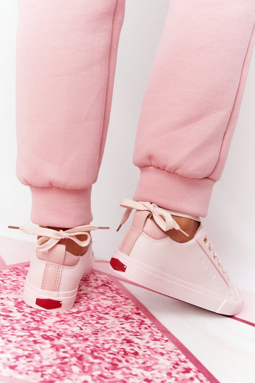 Women's Leather Sneakers CROSS JEANS HH2R4004C Pink