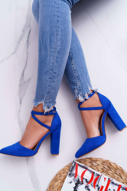 Women's Stiletto pumps High Traffic Blue
