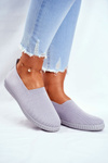 Women's Sneakers Slip-on Grey Grigio