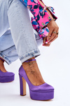 Fashionable High Heel Pumps Violet Hayden