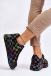 Buty Sportowe Damskie Dżety Czarne GOE LL2N4010