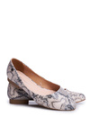 Women's Ballerinas Sergio Leone White Snake BL611 Nemsis